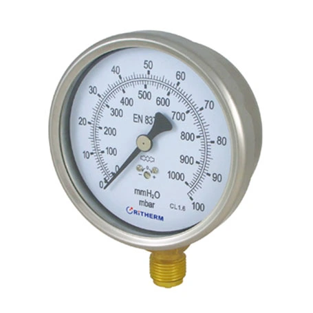 Capsule Mbar Low Pressure Gauge